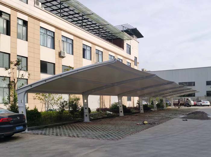 南潯膜結構汽車棚